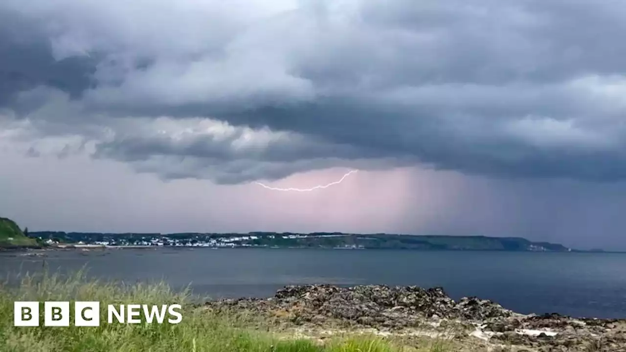 Northern Ireland weather: Thunderstorm alert for Antrim, Armagh and Down