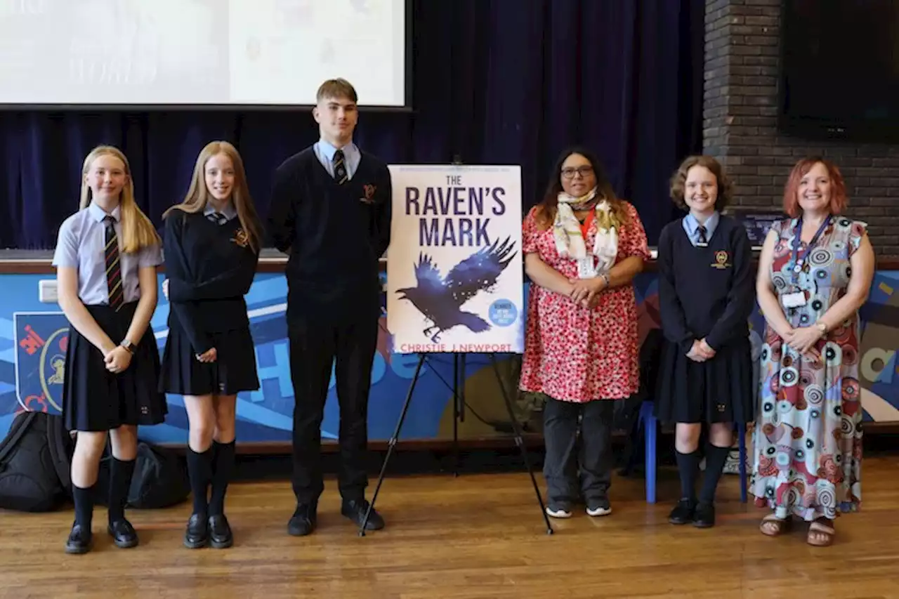 Award winning Preston crime writer inspires pupils at her former secondary school