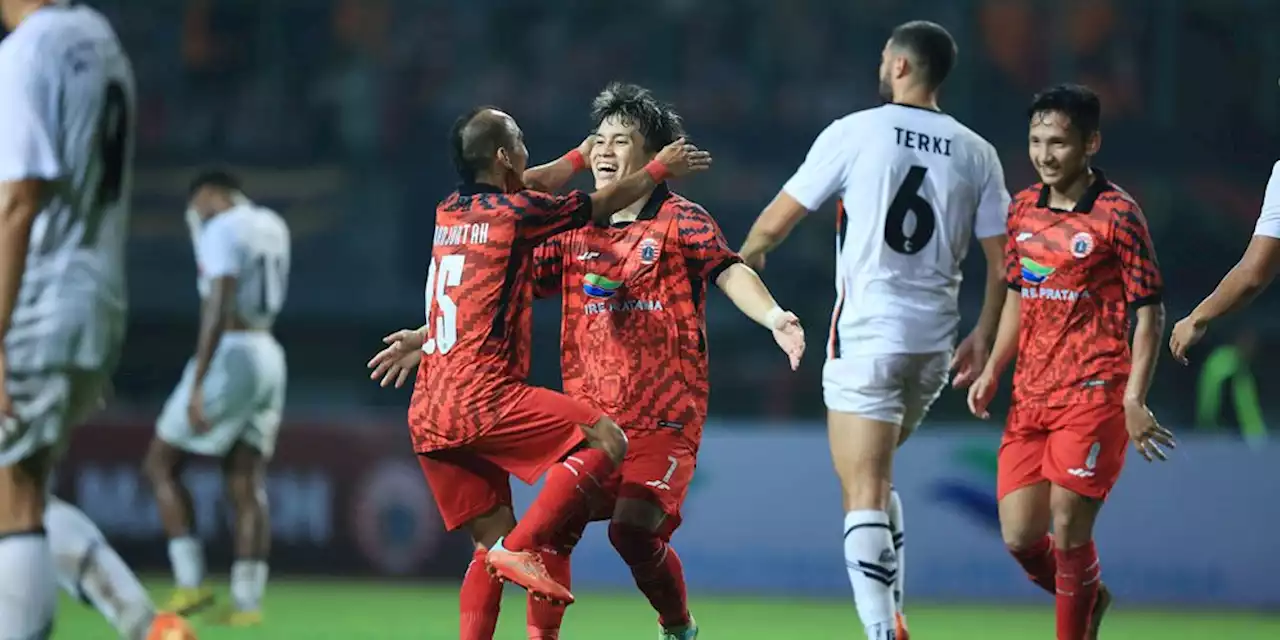 Hasil Uji Coba Persija Jakarta vs Ratchaburi: Diwarnai Lampu yang Padam, Persija Menang 1-0 - Bola.net