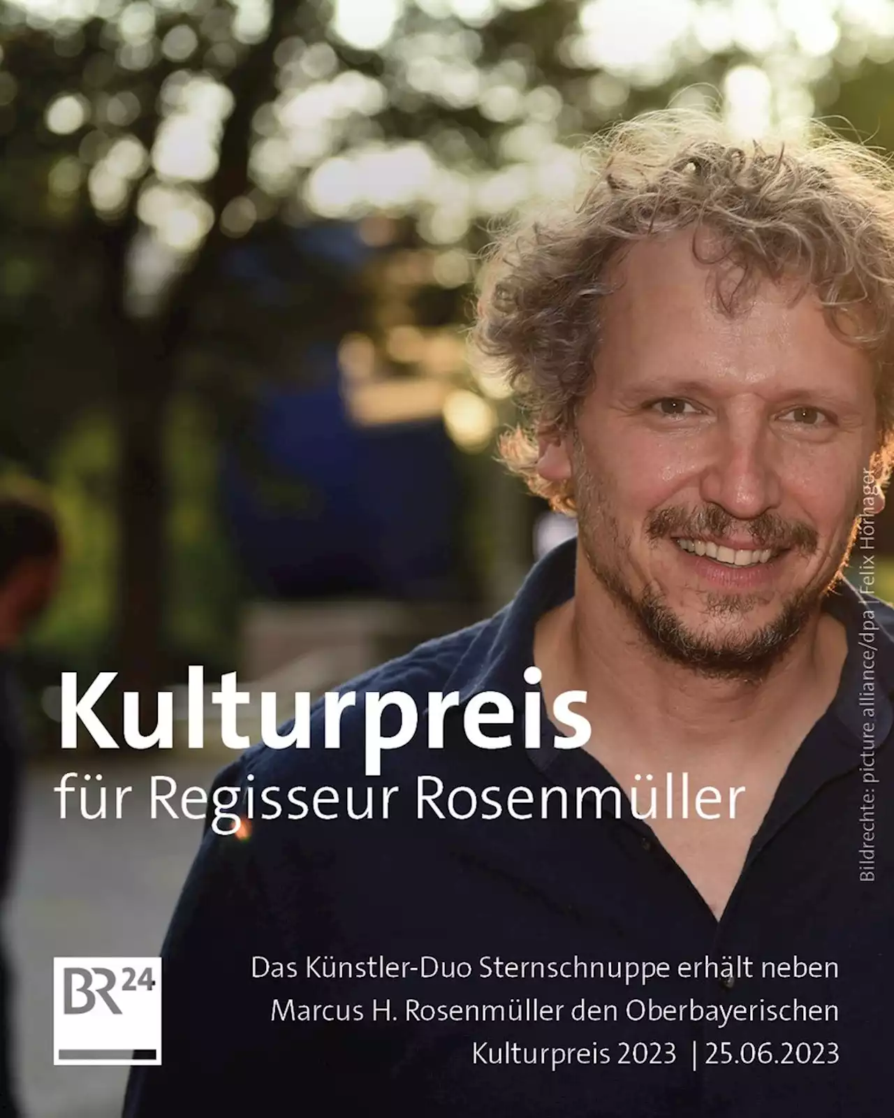 Oberbayerischer Kulturpreis für Regisseur Rosenmüller