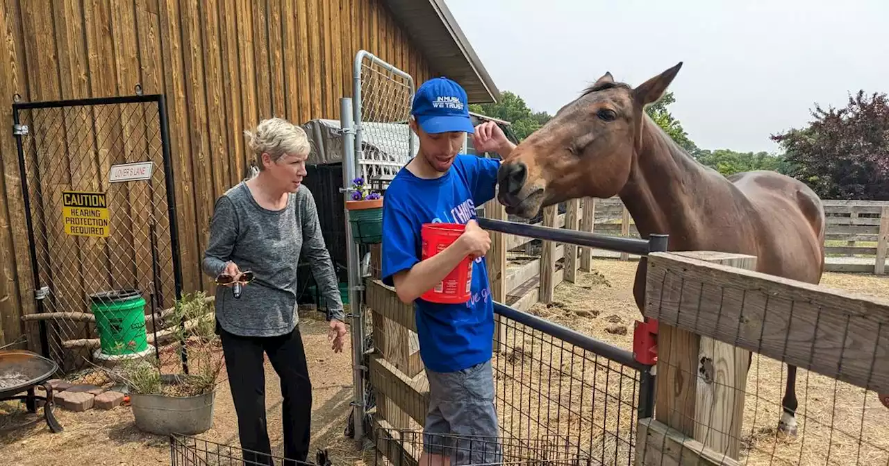 Evergreen Park Urban Barn gives experience with farm animals