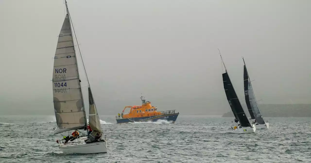 RNLI lifeboat rescues stranded yacht during Shetland races during 900th launch