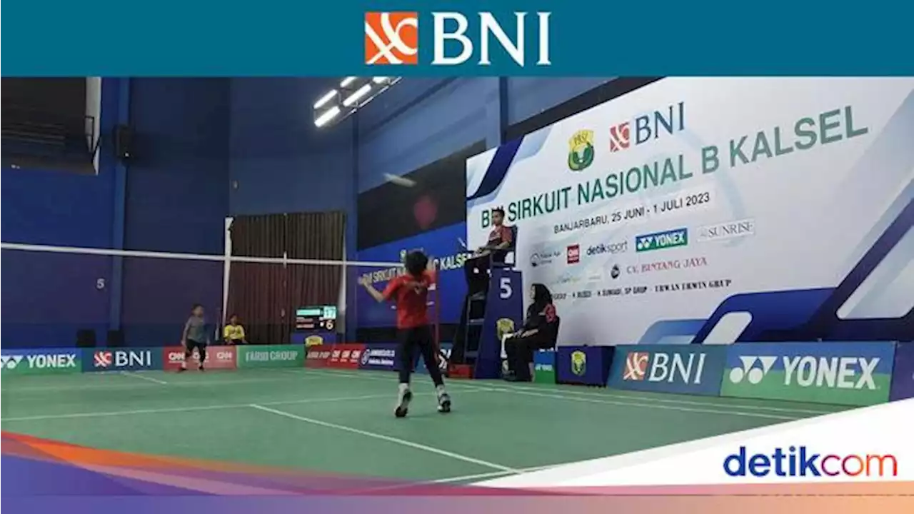 Gilbert Lewati Fathir, Rafa Atasi Andi di BNI Sirnas B Banjarbaru