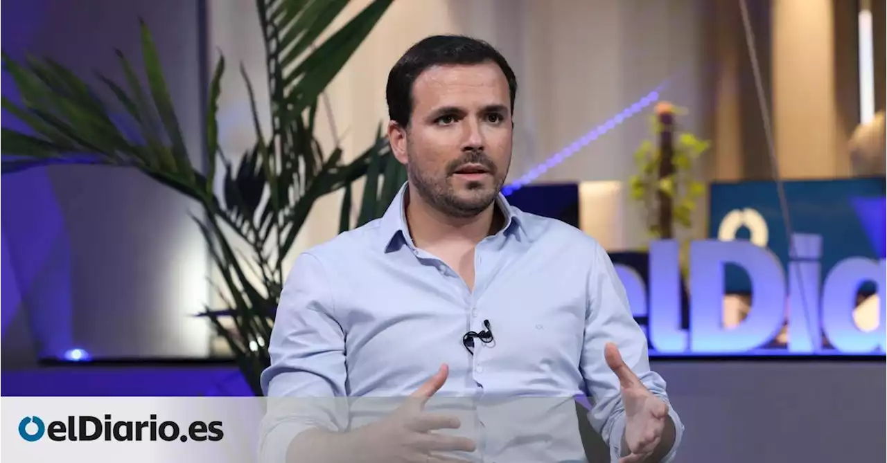 Alberto Garzón: “El poder corrompe, se te puede ir la cabeza, y por eso es bueno renovar los liderazgos”