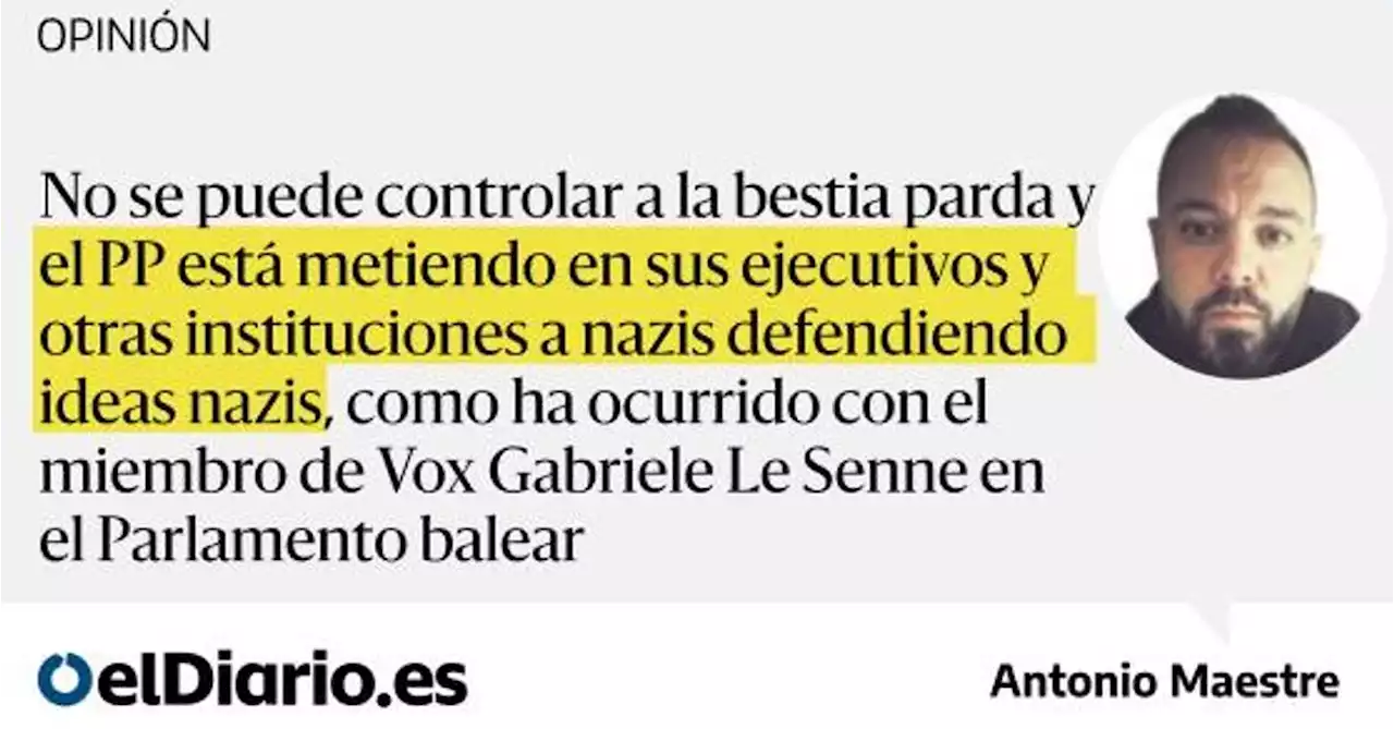 Feijóo abre la puerta del gobierno a nazis y antisemitas