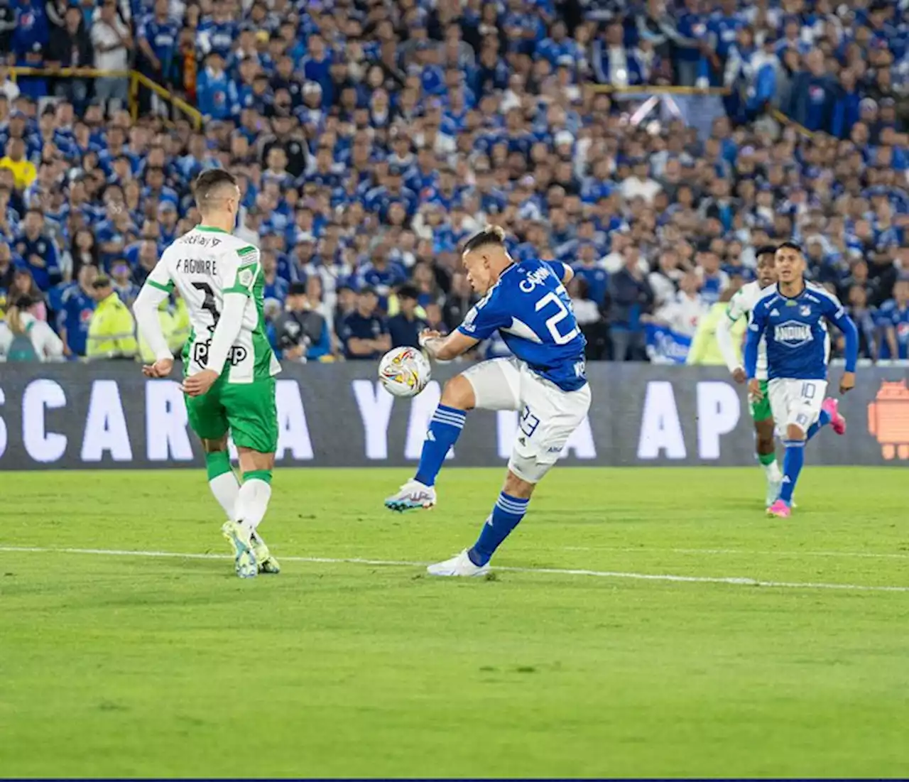 Llinás puso el empate: Millonarios 1 Nacional 1