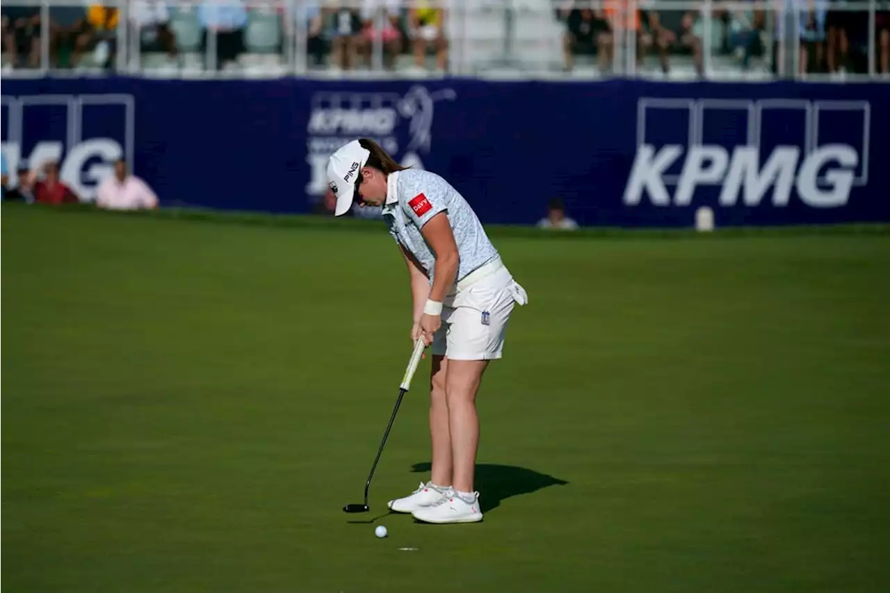 Leona Maguire clings to lead at Women’s PGA