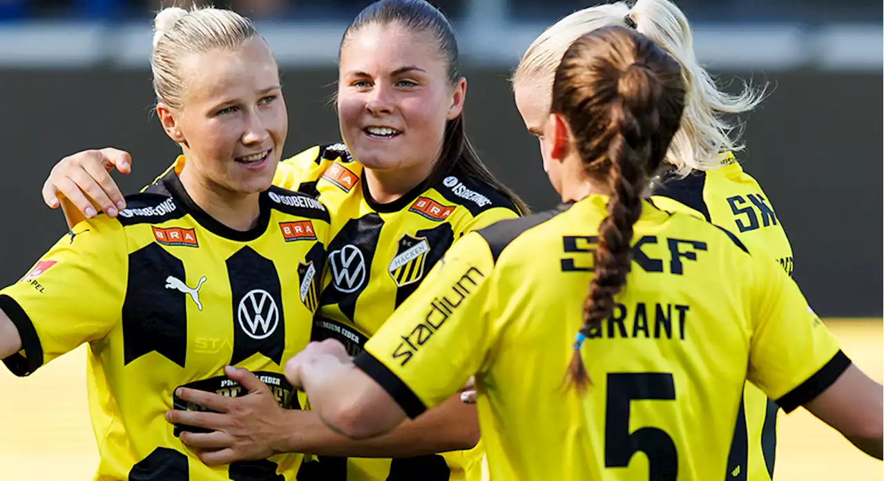 Häcken gav svar på tal - återtog serieledningen