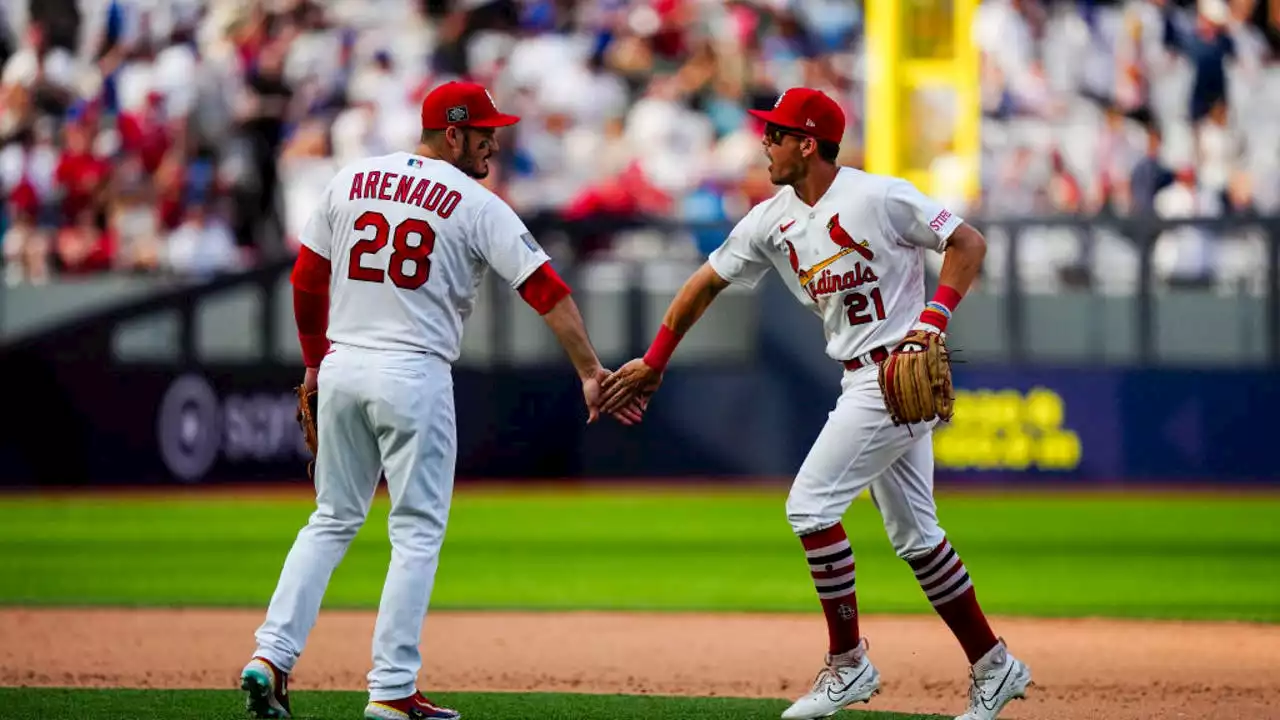 Cardinals rally for 7-5 win over the Cubs to split London series