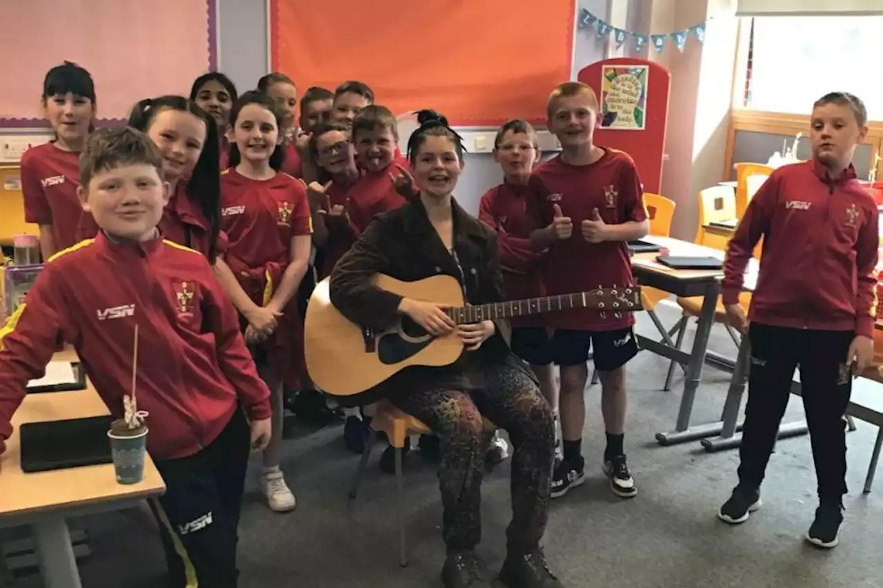 Govan pupils work with NSPCC to create a song