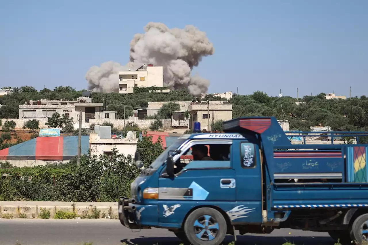 Russian jets step up strikes on Syrian rebel enclave leaving nine dead, dozens wounded