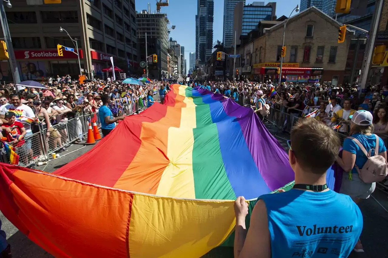 Toronto’s Pride parade begins to large crowds