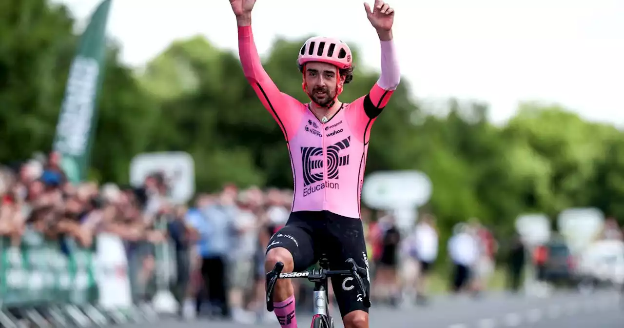 Ben Healy dominates Irish road race championships as his brilliant season rolls on