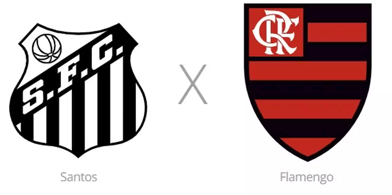 Santos x Flamengo: onde assistir ao vivo, horário e prováveis escalações