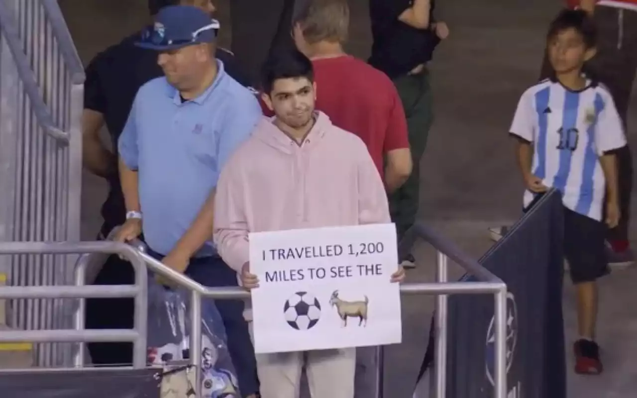 Vídeo: torcedor viaja quase 2000 km para ver Messi no Inter Miami, mas craque está de férias | Esporte | O Dia