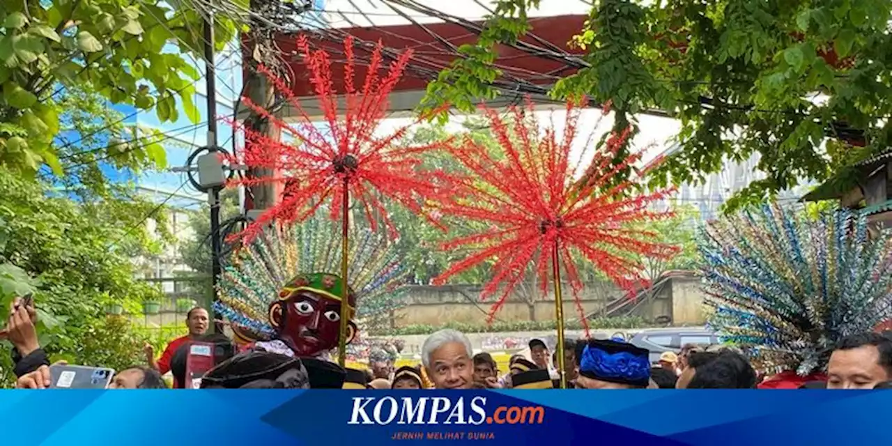 Blusukan ke Pademangan, Ganjar Disambut Celetukan Bocah 'Pak Ganjar Aku Padamu'