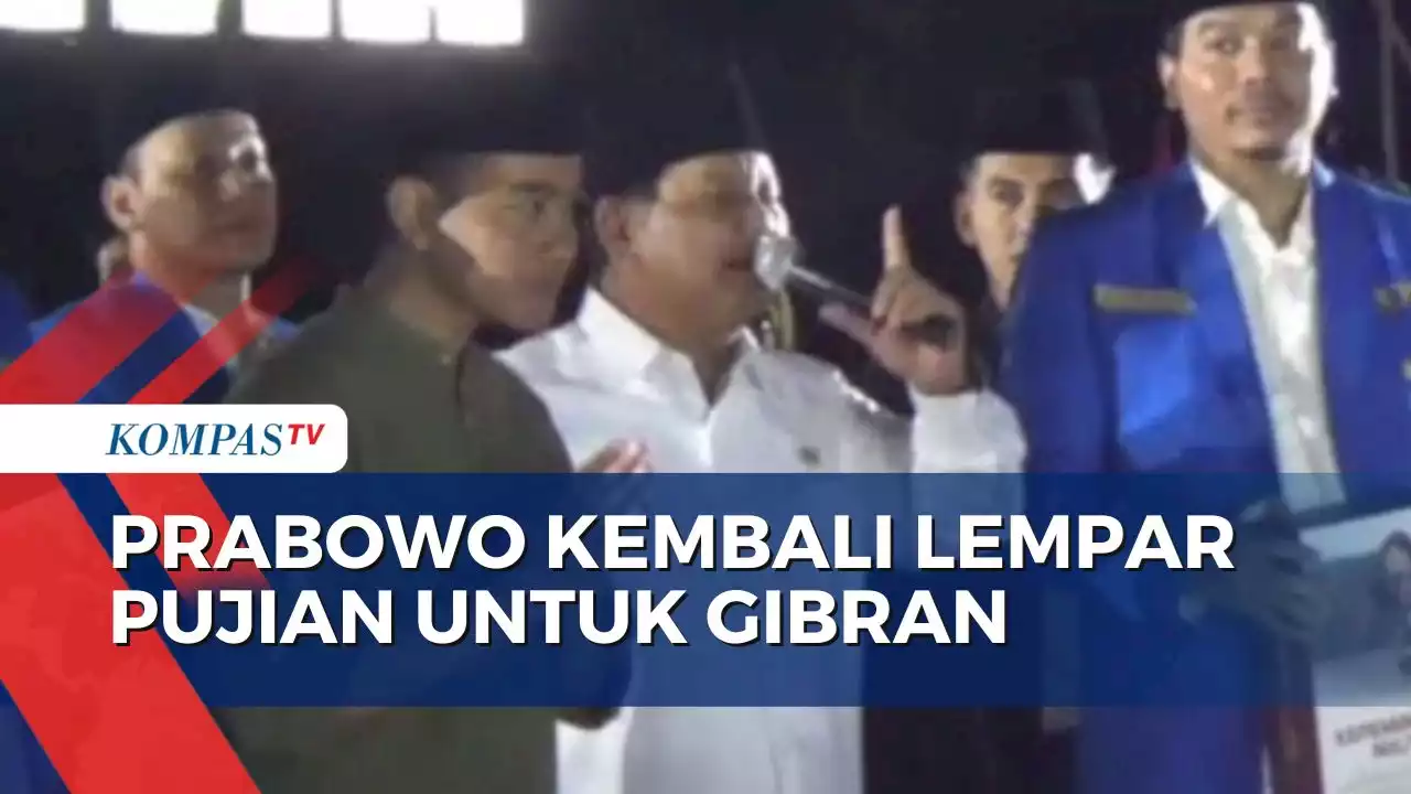 Dipuji Prabowo sebagai Pemimpin Masa Depan, Gibran: Masih Harus Banyak Belajar