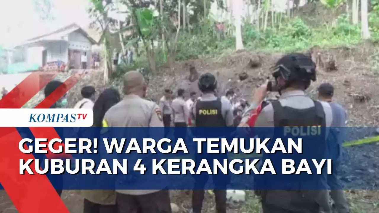 Geger! Warga Banyumas Temukan Kuburan 4 Kerangka Bayi