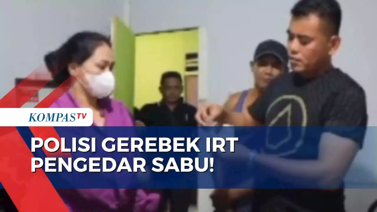 Gerebek IRT Pengedar Narkoba, Polisi Sita 8,24 Gram Sabu!