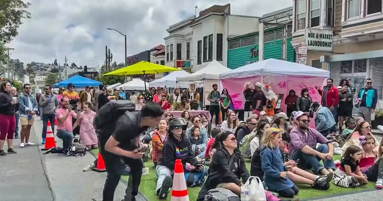 Pride block party in San Francisco celebrates unity, boosts local businesses