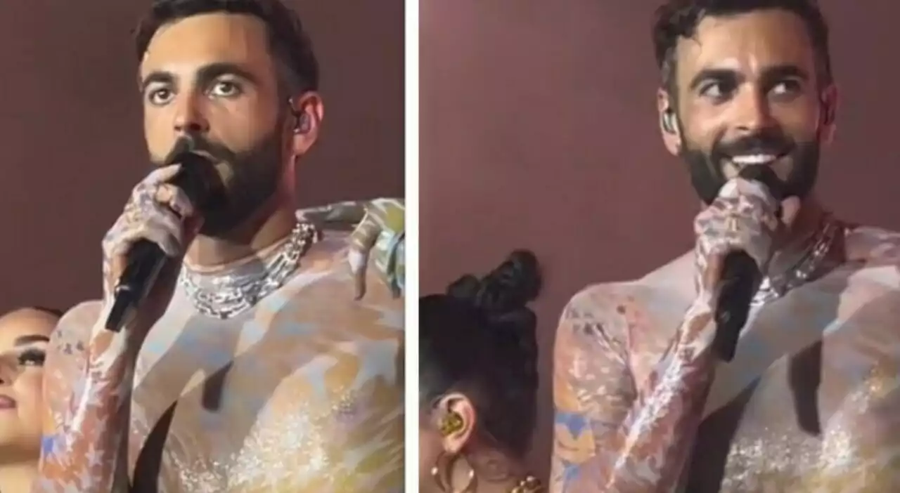 Marco Mengoni, fan si sente male al concerto e lui ferma la musica per soccorrerla: «Te lo ricorderai per tutta la vita»