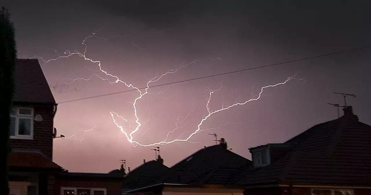 Met Office says more thunderstorms are coming to Lancs with look at week ahead