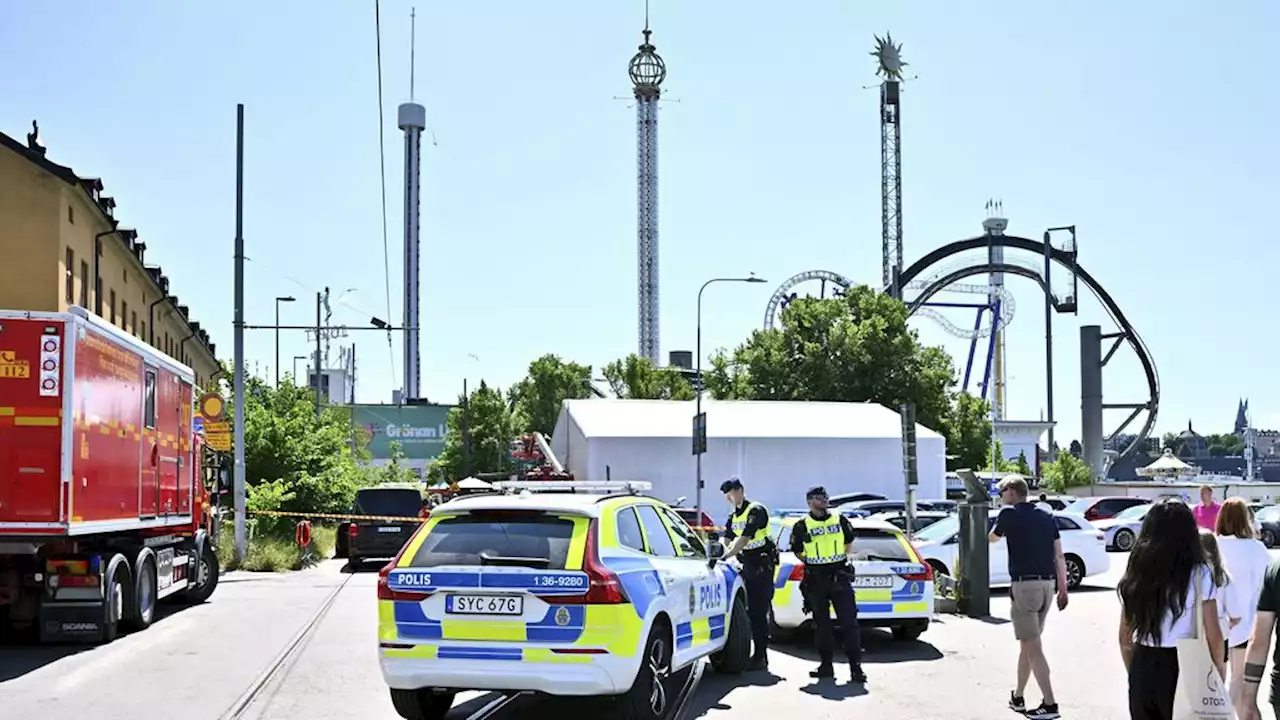 Dode en gewonden bij ongeluk met achtbaan in Stockholm