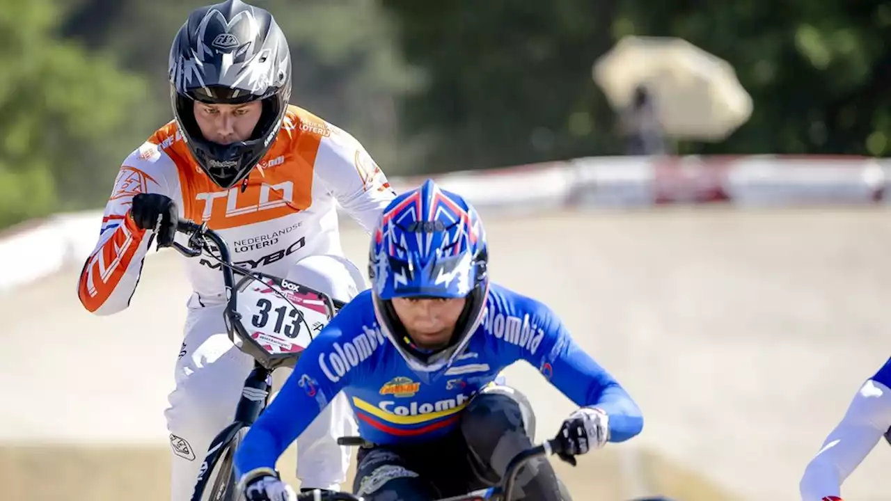 Geen Nederlands BMX-succes op tweede wereldbekerdag op Papendal