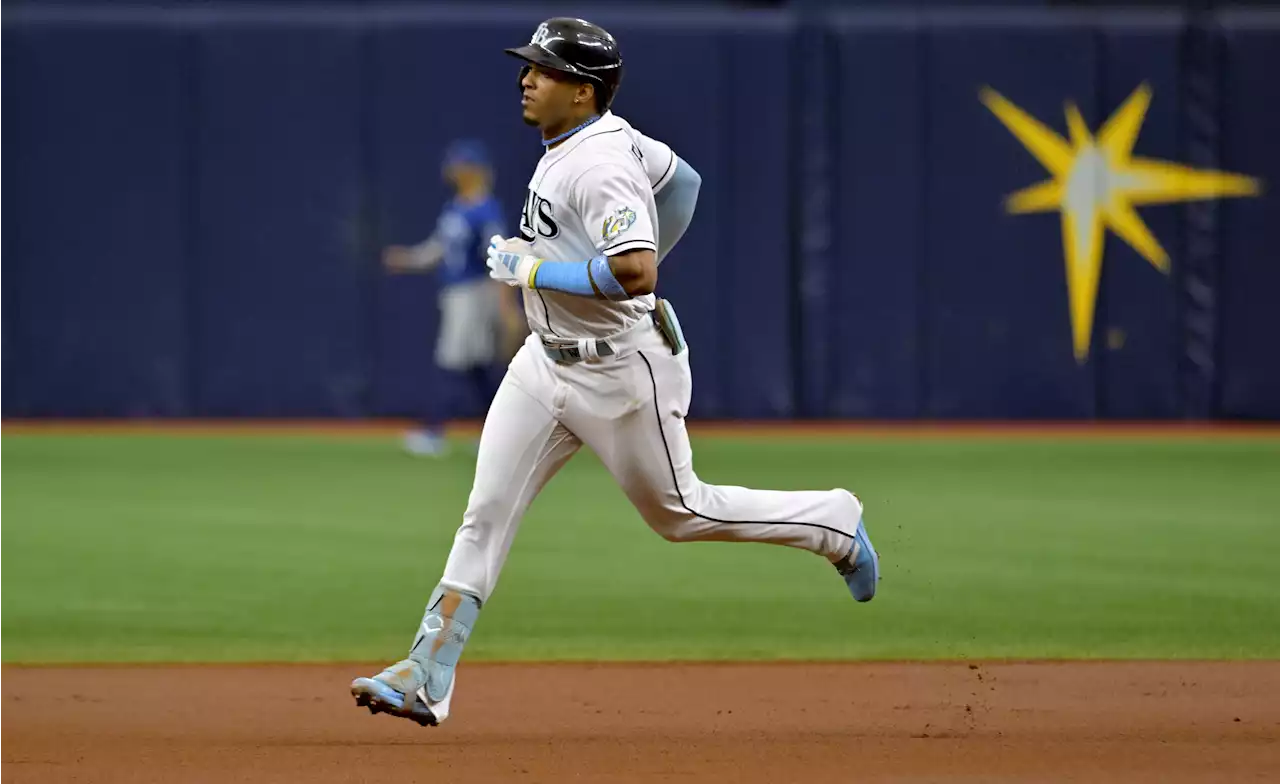 Rays’ Wander Franco returns from two-game benching with homer, two RBIs