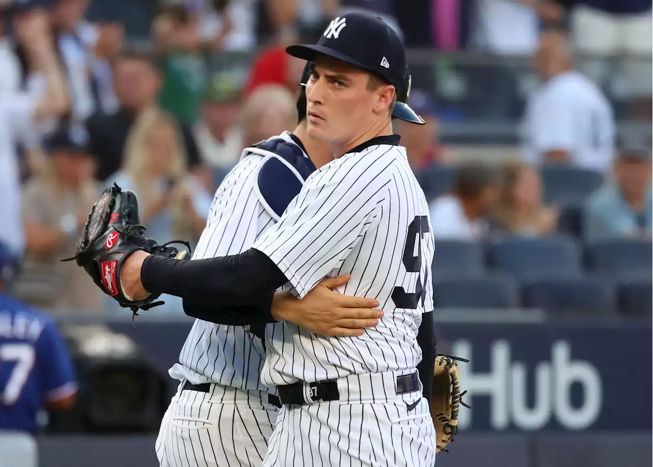 Yankees’ Ron Marinaccio picks up save in first outing in nearly a week