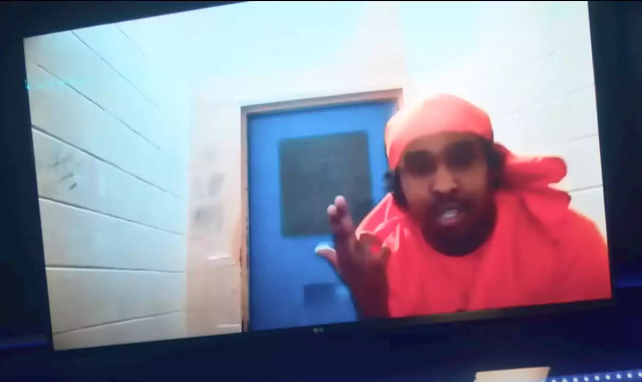 How did a Toronto rapper awaiting murder trial release music video from jail?