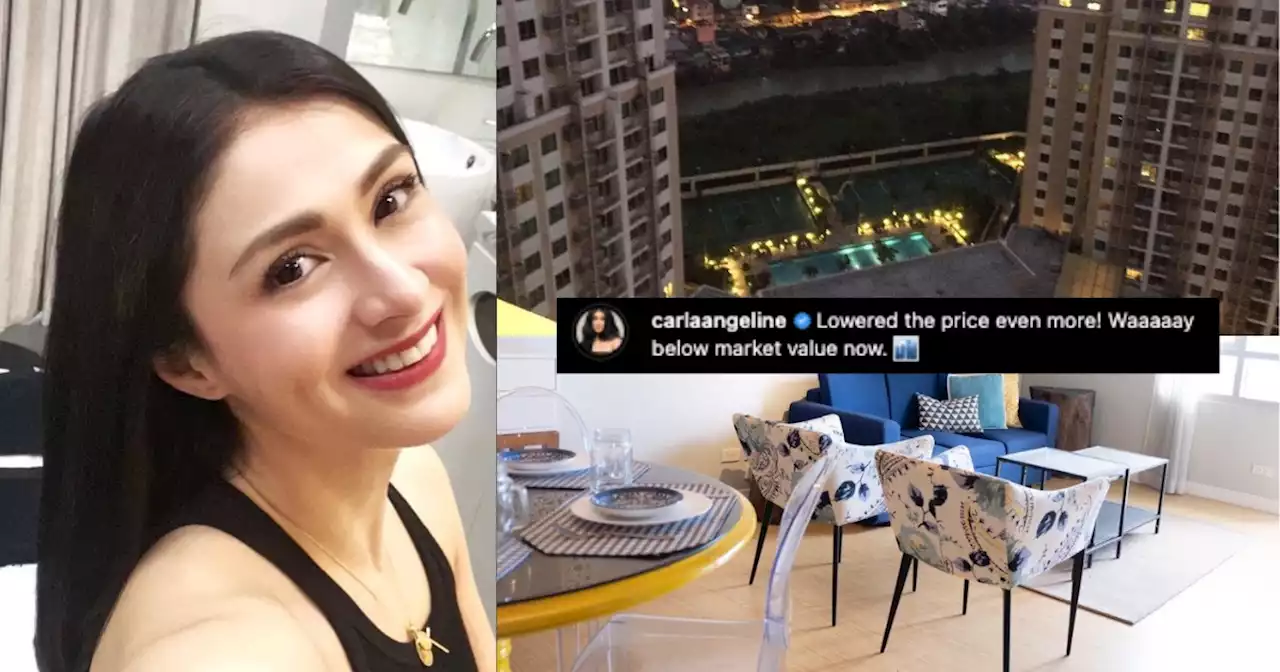 Carla Abellana lowers price of condo unit even further—from P14 million to P11.3 million