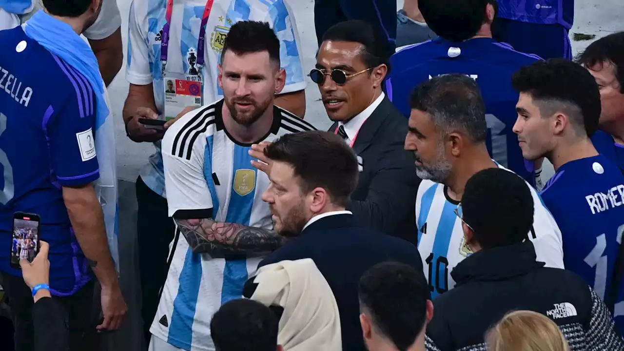 Coupe du monde 2022: Salt Bae raconte pourquoi il s'est incrusté sur la pelouse après la finale France-Argentine