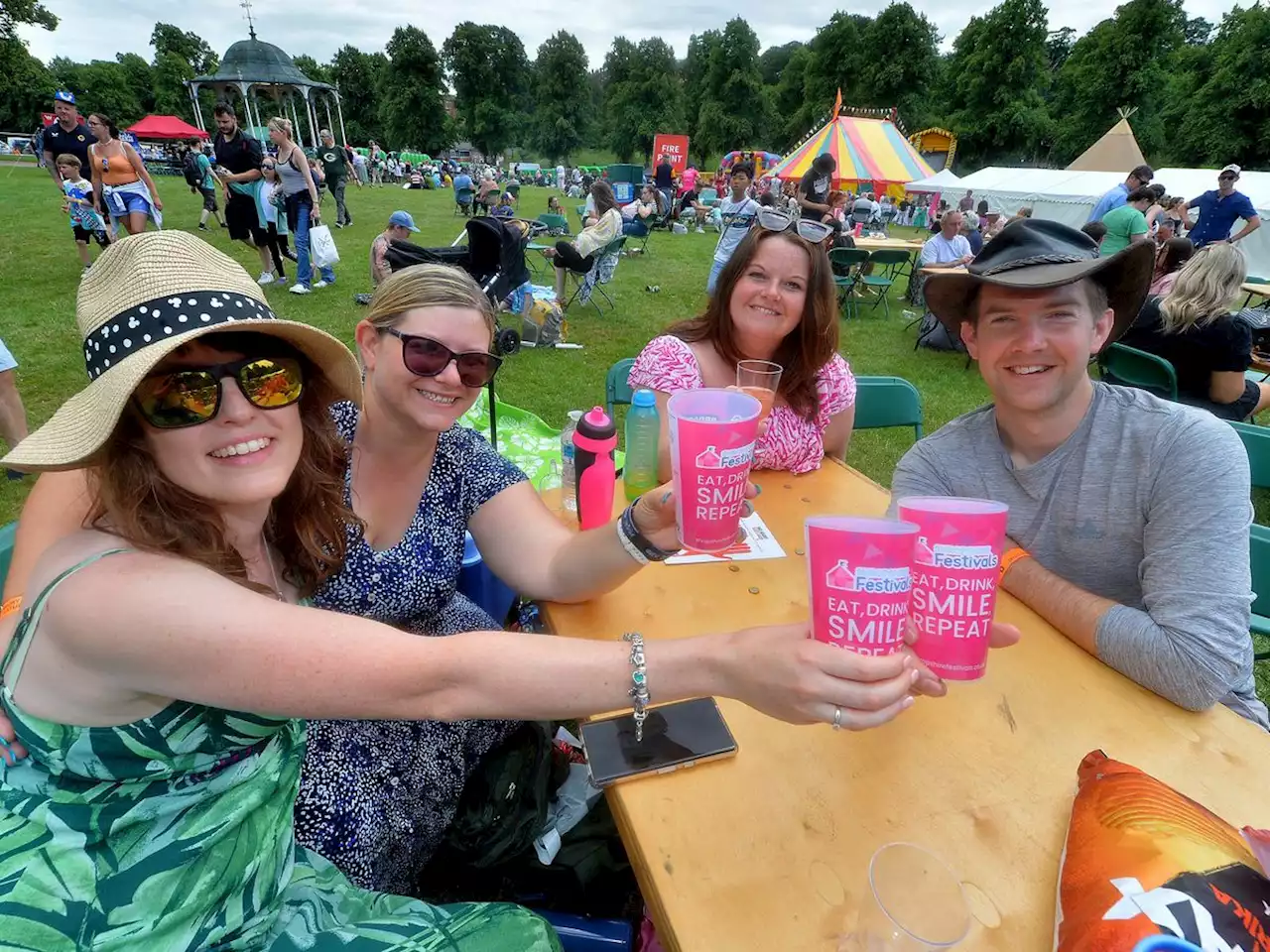 Shrewsbury Food Festival under way and proving to be 'epic' success despite travel interruptions