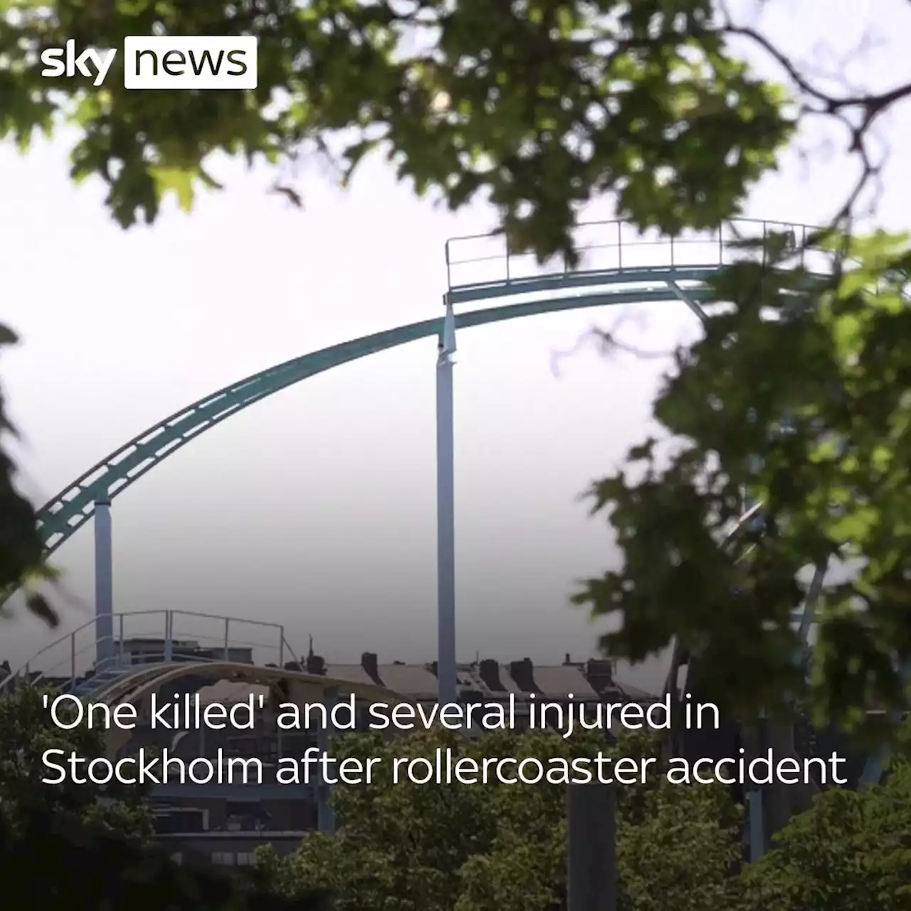 Sweden rollercoaster accident: One person killed and nine injured at Stockholm's Grona Lund park