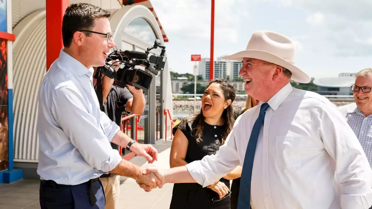 Littleproud laughs off Joyce leadership rumours