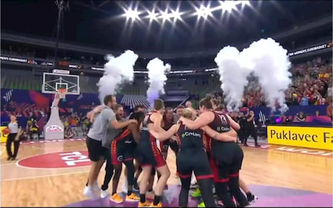 Europei femminili, vince il Belgio: Spagna battuta 64-58