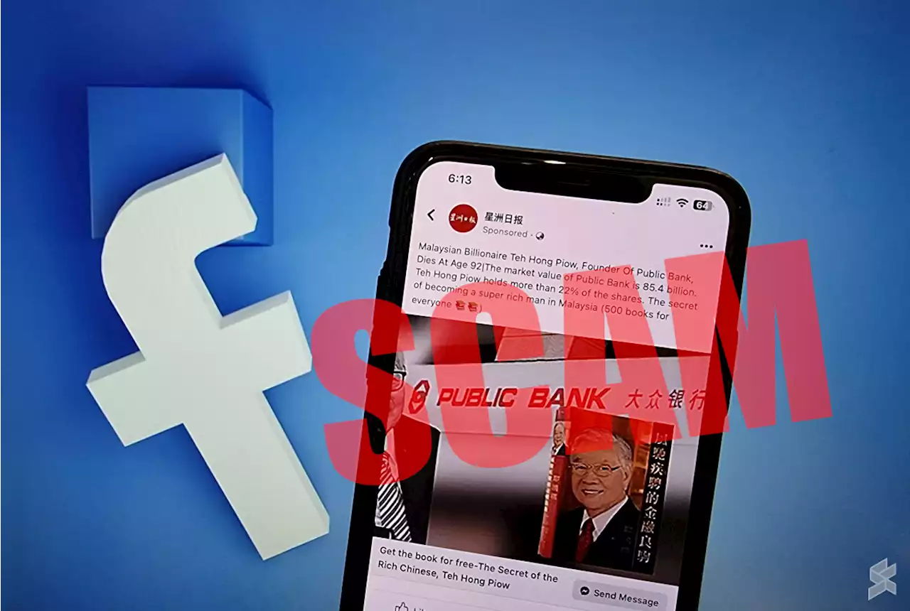 Malaysia takes legal action against Meta for failing to tackle Facebook scams ads, impersonation and inappropriate content - SoyaCincau