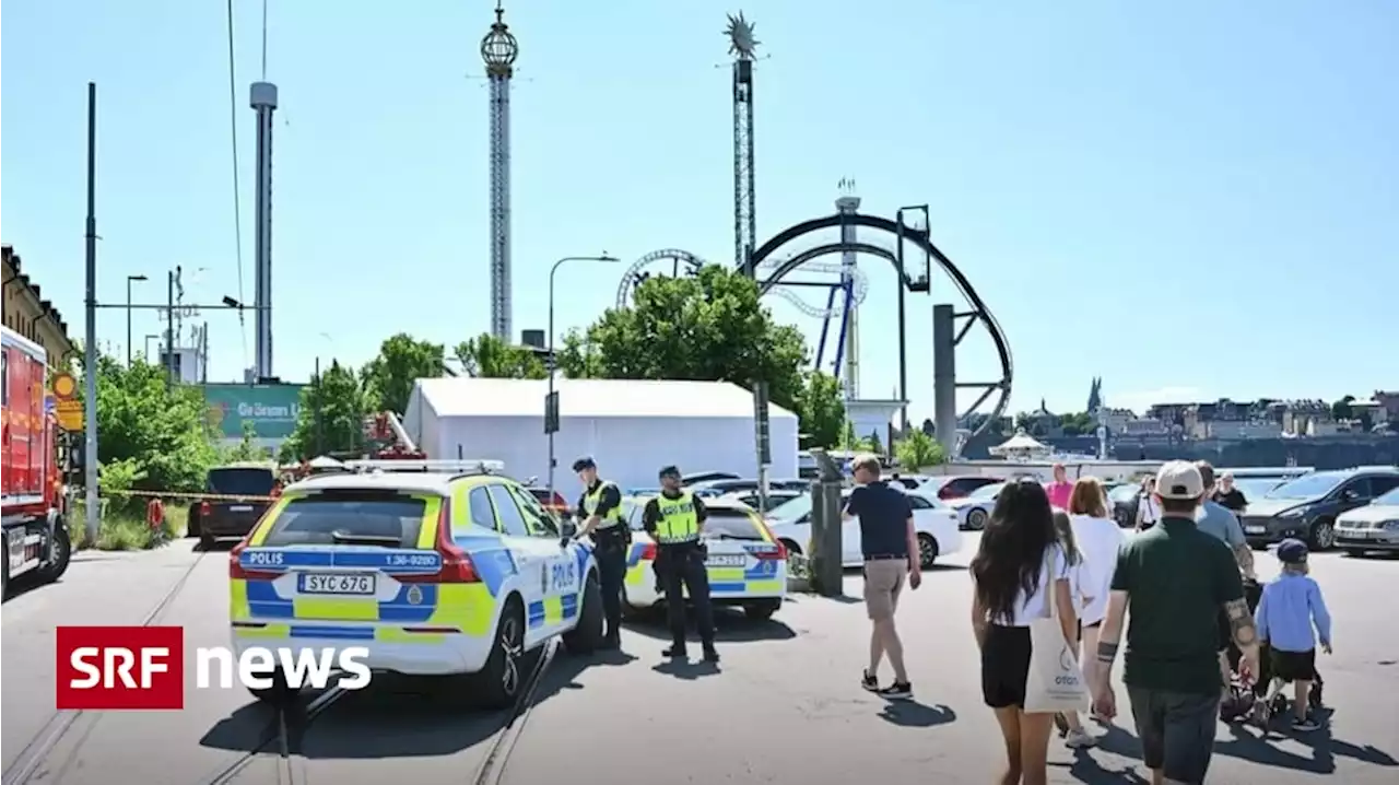 Freizeitpark Gröna Lund - Achterbahn entgleist – ein Toter und 14 Verletzte in Stockholm