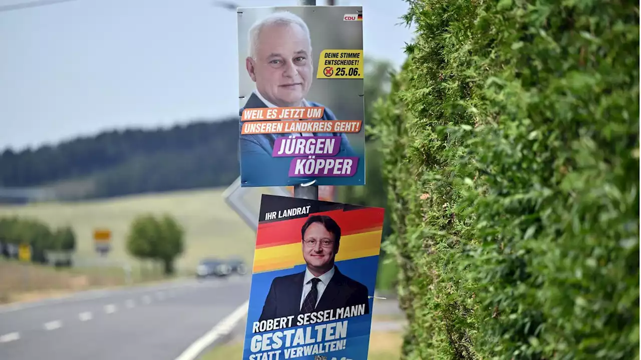 Erster AfD-Landrat? Was die Stichwahl in Sonneberg so brisant macht