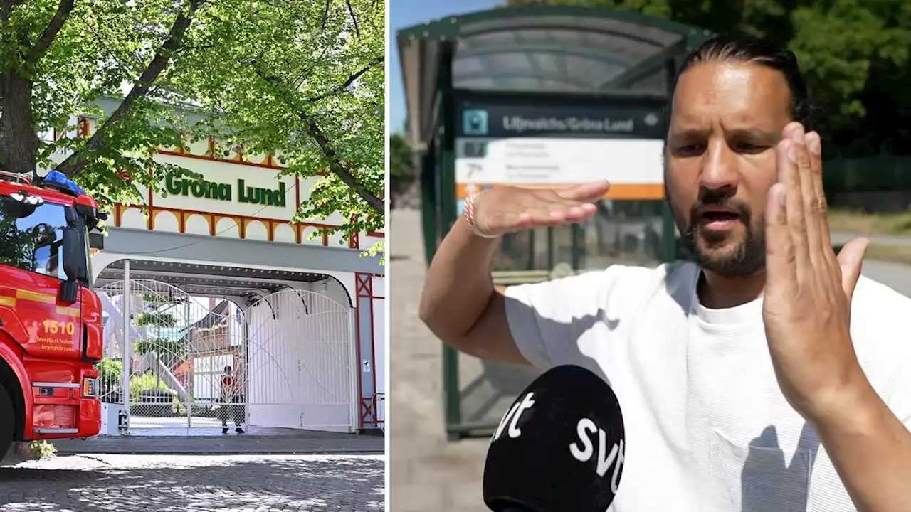 Besökare blev vittnen till olyckan på Gröna Lund: ”Väldigt sorgligt”