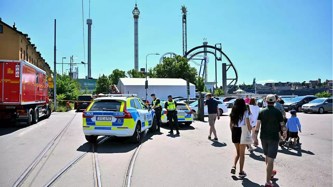 Achterbahn entgleist: Ein Toter und Verletzte in Stockholmer Freizeitpark