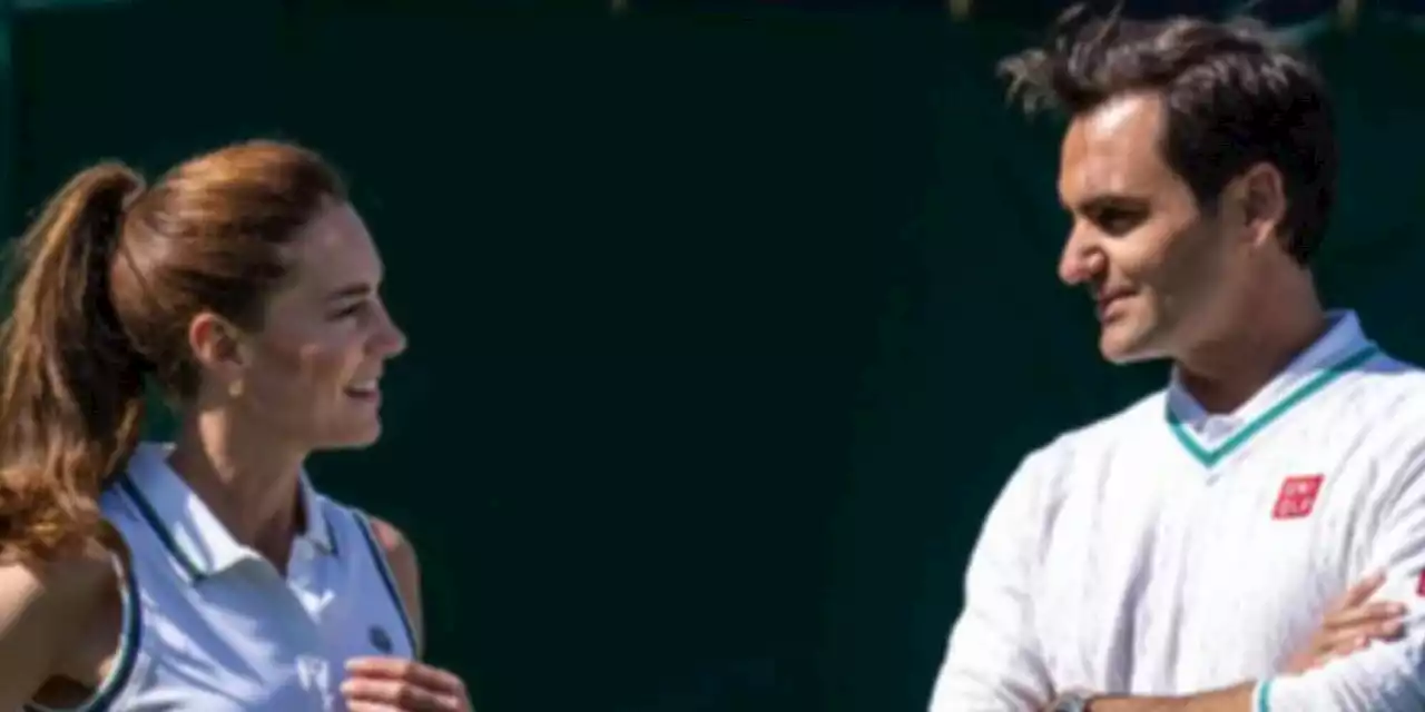 Federer e la sfida con Kate Middleton a Wimbledon: cosa è successo