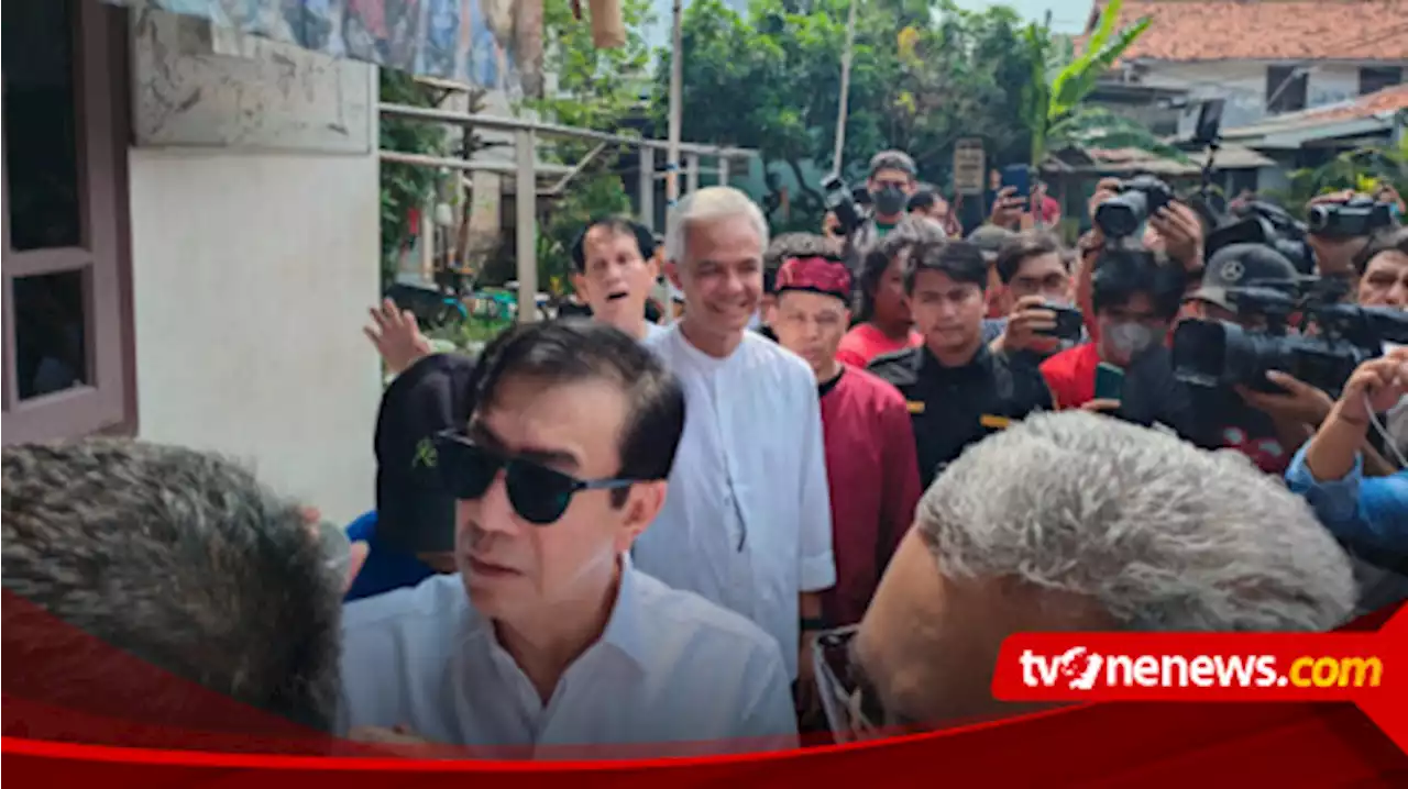 Ganjar Pranowo Blusukan ke Jati Padang Pasar Minggu, Didampingi Yasonna Laoly Resmikan GLDC