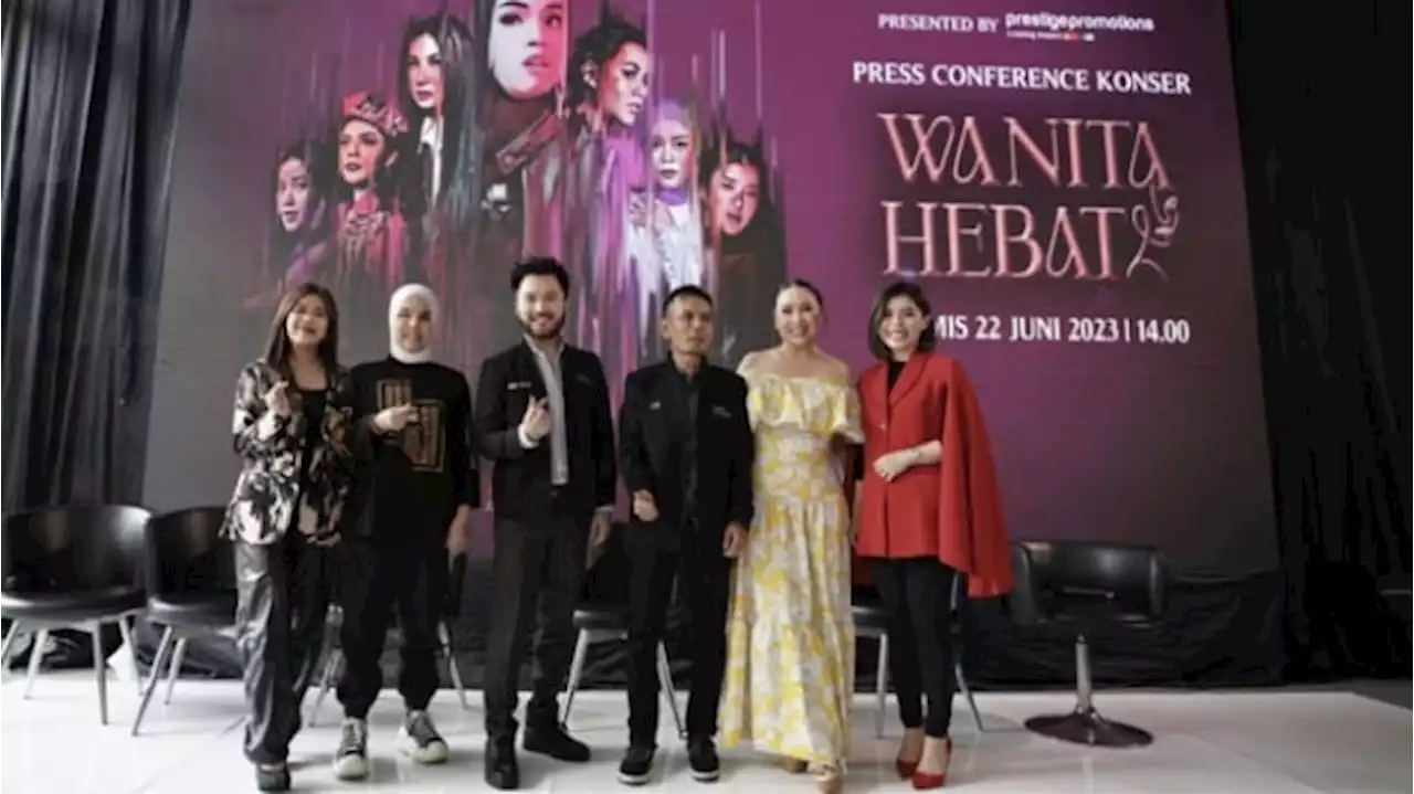 Titi DJ sampai Putri Ariani Siap Panaskan Panggung Konser Wanita Hebat