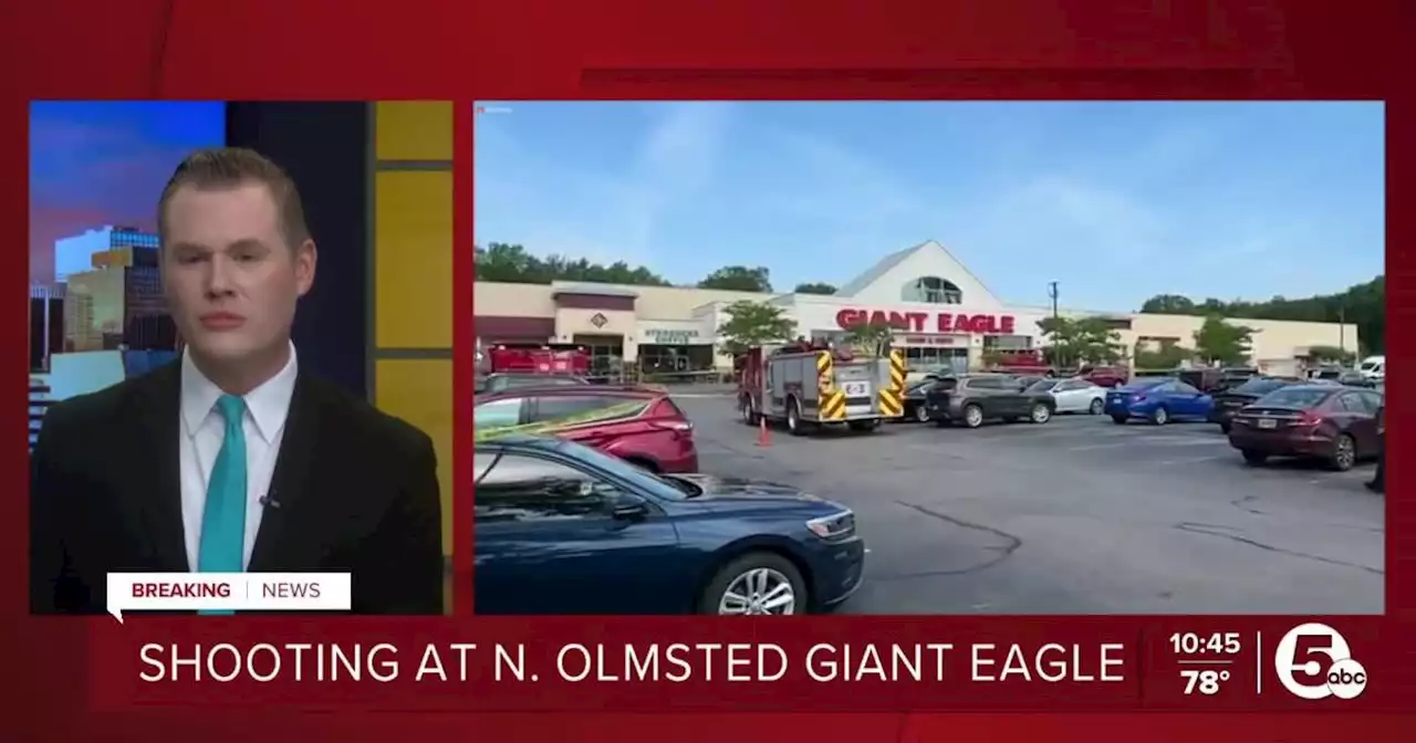 Shooting at North Olmsted Giant Eagle Sunday morning