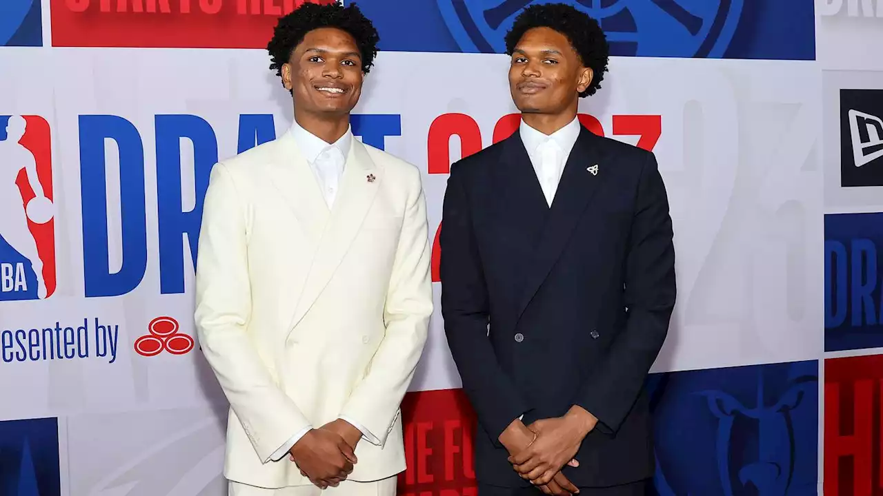 2023 NBA Draft: Amen, Ausar Thompson become first brothers selected in the top 10 of the same draft