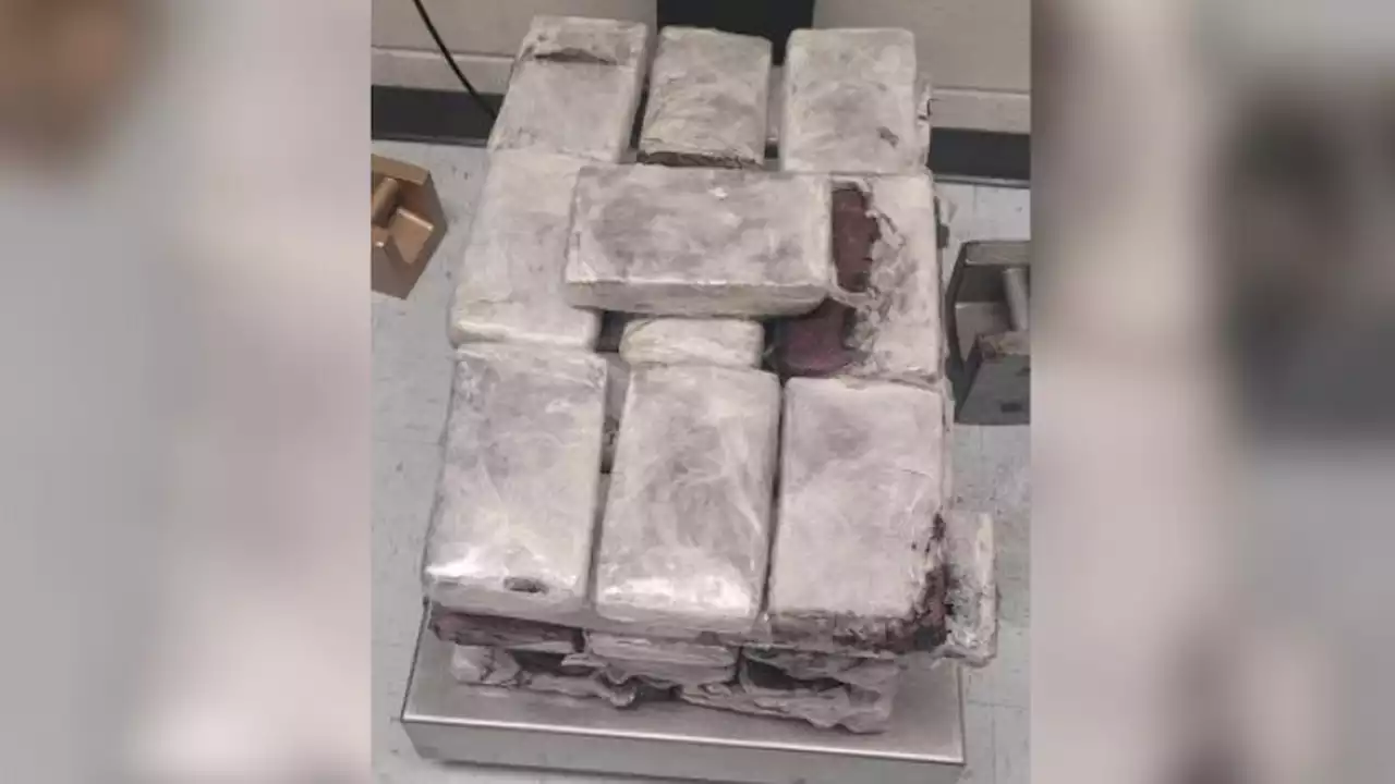 Border patrol agents seized over 140 pounds of cocaine hidden in an ice cream maker