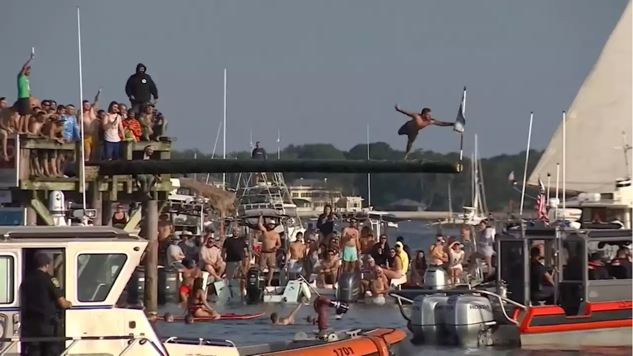 A trial of slips and stumbles: Gloucester's Greasy Pole Contest returns