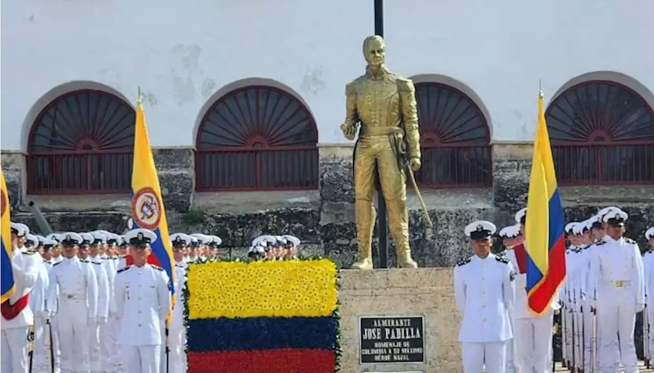 Armada Nacional conmemoró en Cartagena los 202 años de la “Noche de San Juan”